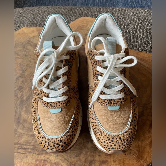 Kickoff Trainers spot dot calf hair and nubuck size 6 (really 6.5) - Picture 5 of 14